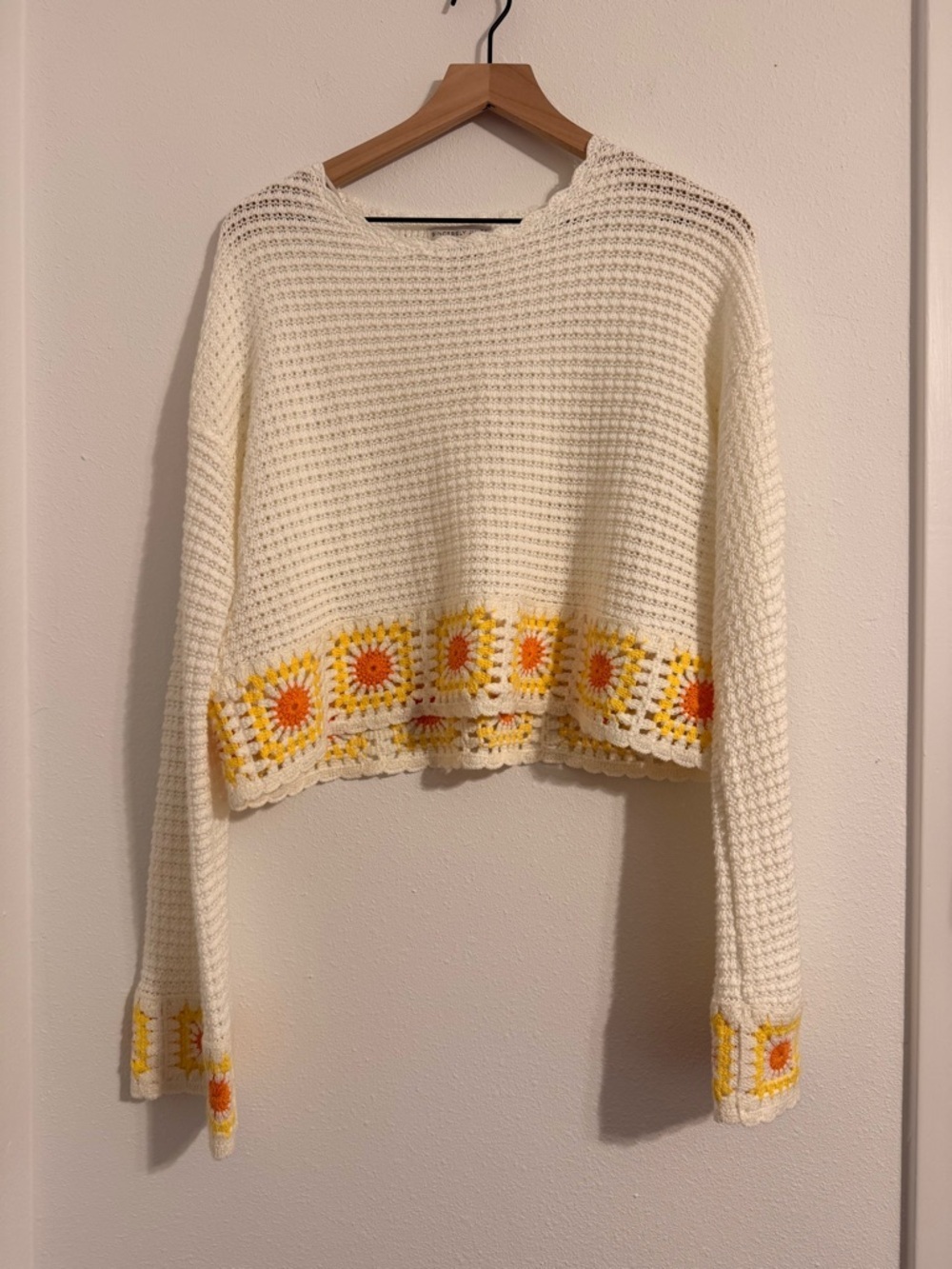 NWOT Crochet Long Sleeve